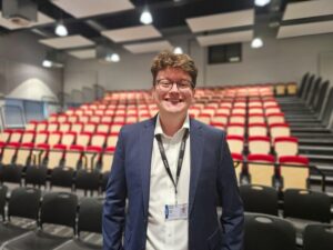 Politics tutor smiling
