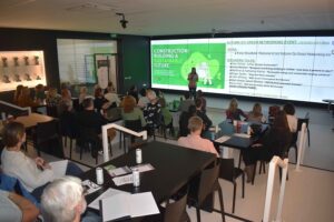 Emily Streatfeild - organiser of a 'go green' event held at UPDC in Bury St Edmunds based around the construction sector.