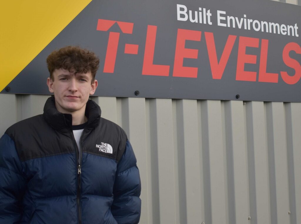 Cameron Bunning believes that national T Level Week is a good idea as it gets the word out to students and companies about its value