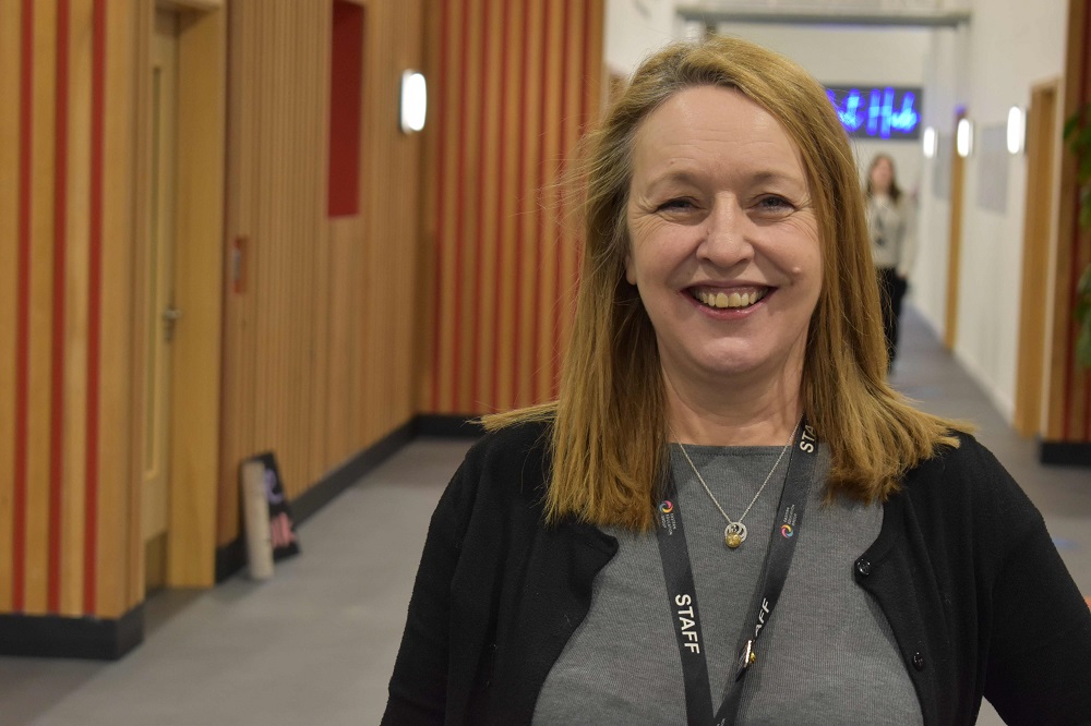 1 - Sue Calvino worked with Volunteering Matters and students to help create ThriveFest