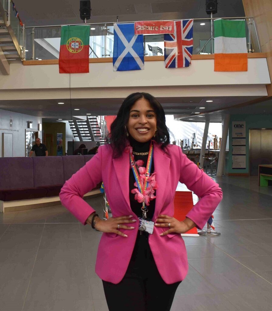 Ellisha Soanes - a consultant working for Eastern Education Group - helped support this event