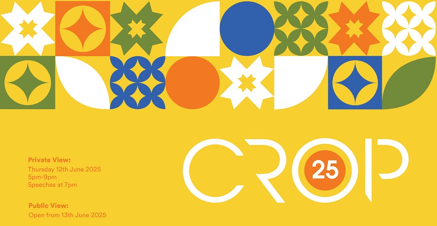 Crop degree show invite