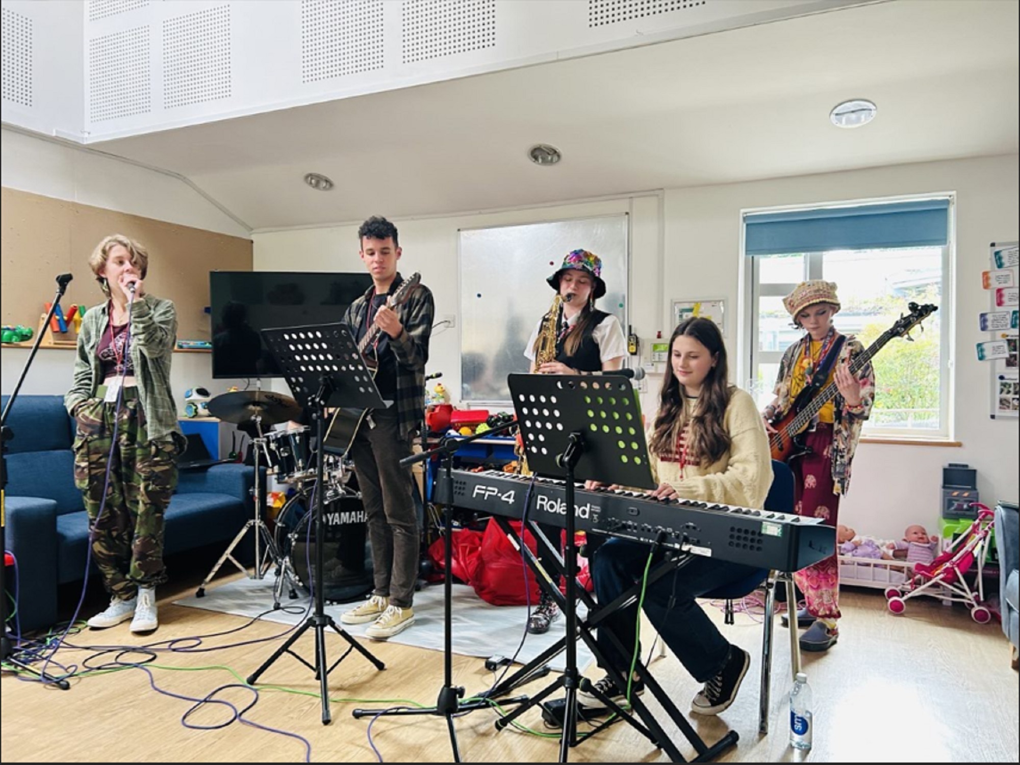 Music students at One Sixth Form College
