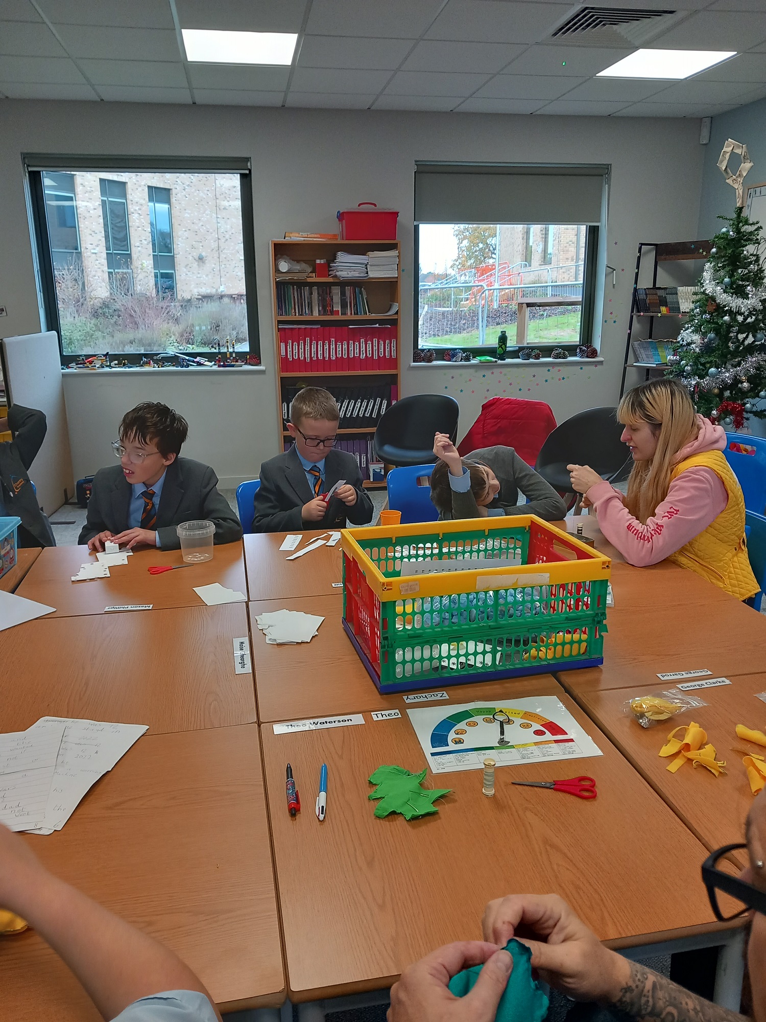 A classroom in Peile Centre