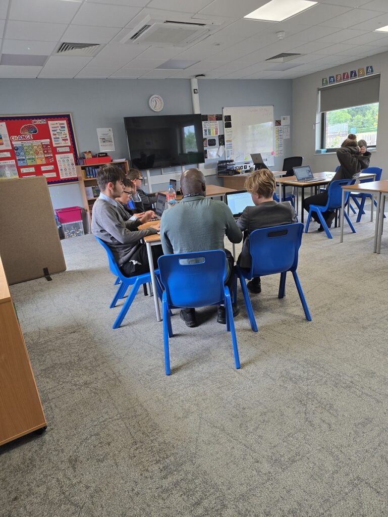 Peile Centre students in a classroom