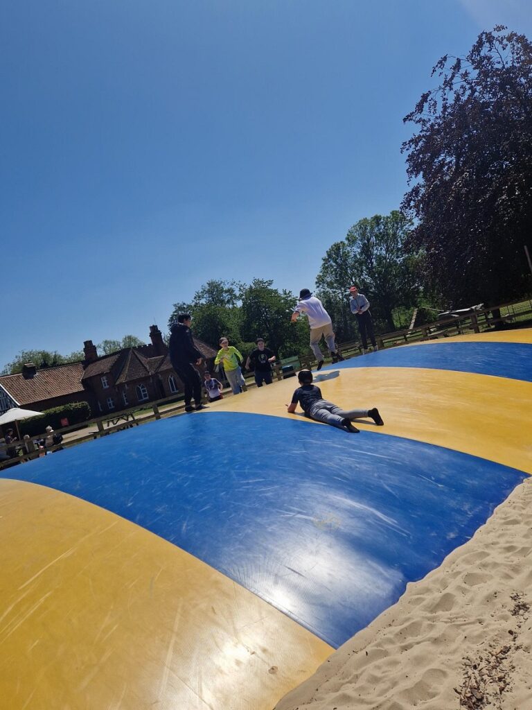 Peile Centre students having fun