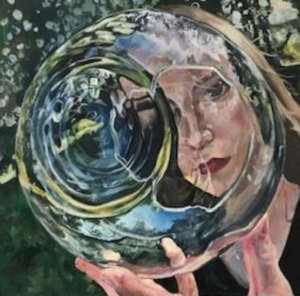 A painting by Ellie Thomasson.