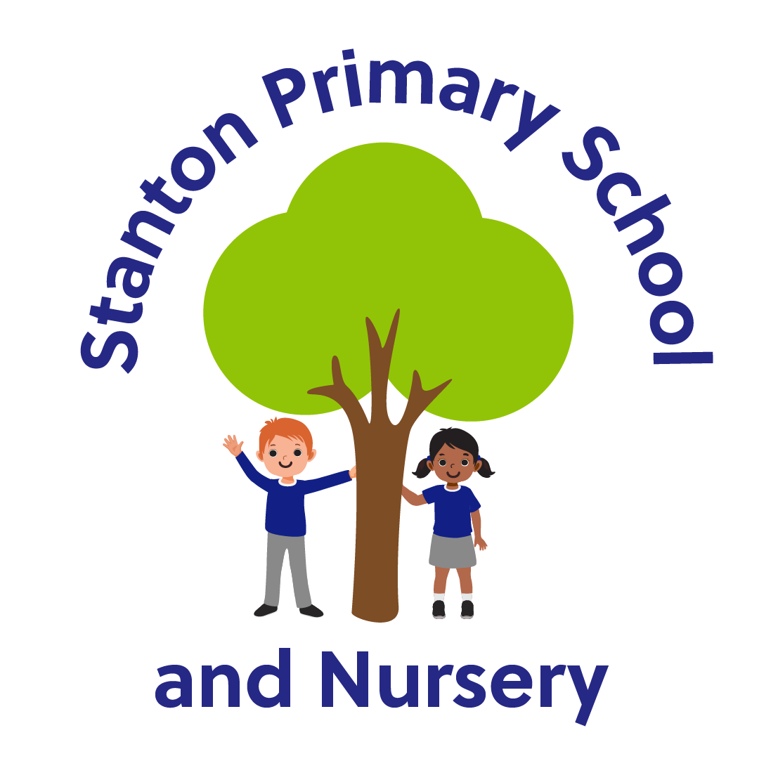 Stanton Primary School and Nursery logo