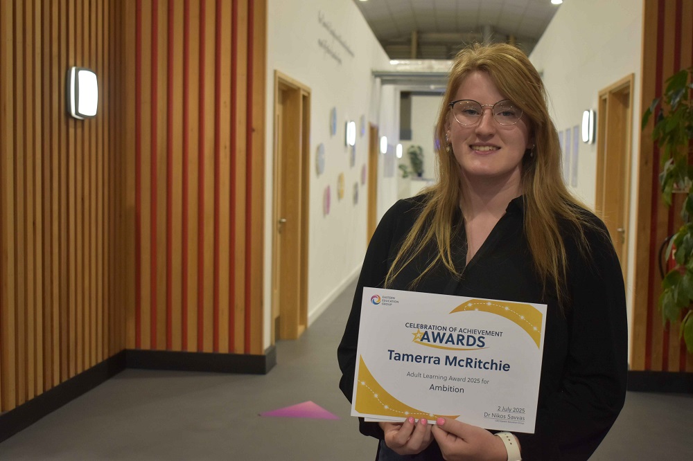 Tamerra McRitchie is working towards her dream of becoming a nurse