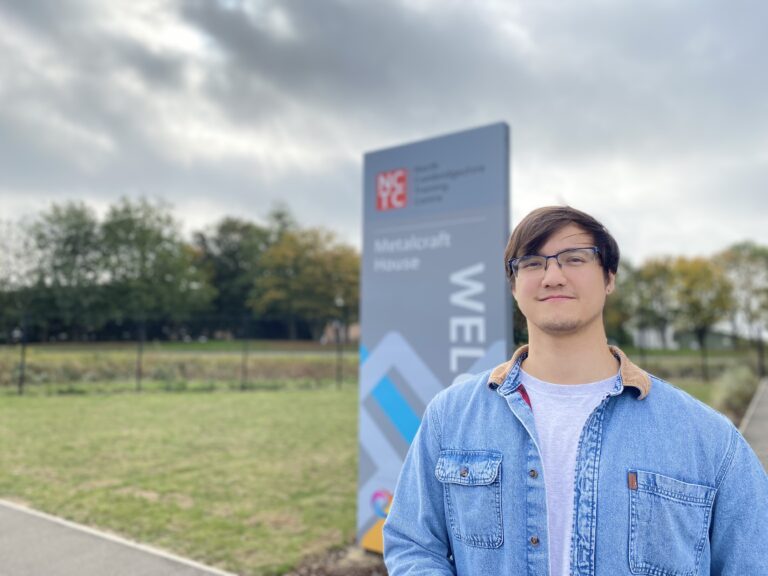 Christian Pullen won a national apprenticeship award and has been supported via the North Cambridgeshire Training Centre in Chatteris