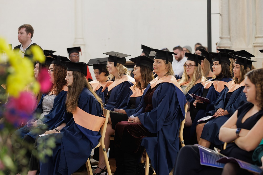 Graduation 2025 at St Edmundsbury Cathedral in Bury St Edmunds - University Studies at West Suffolk College