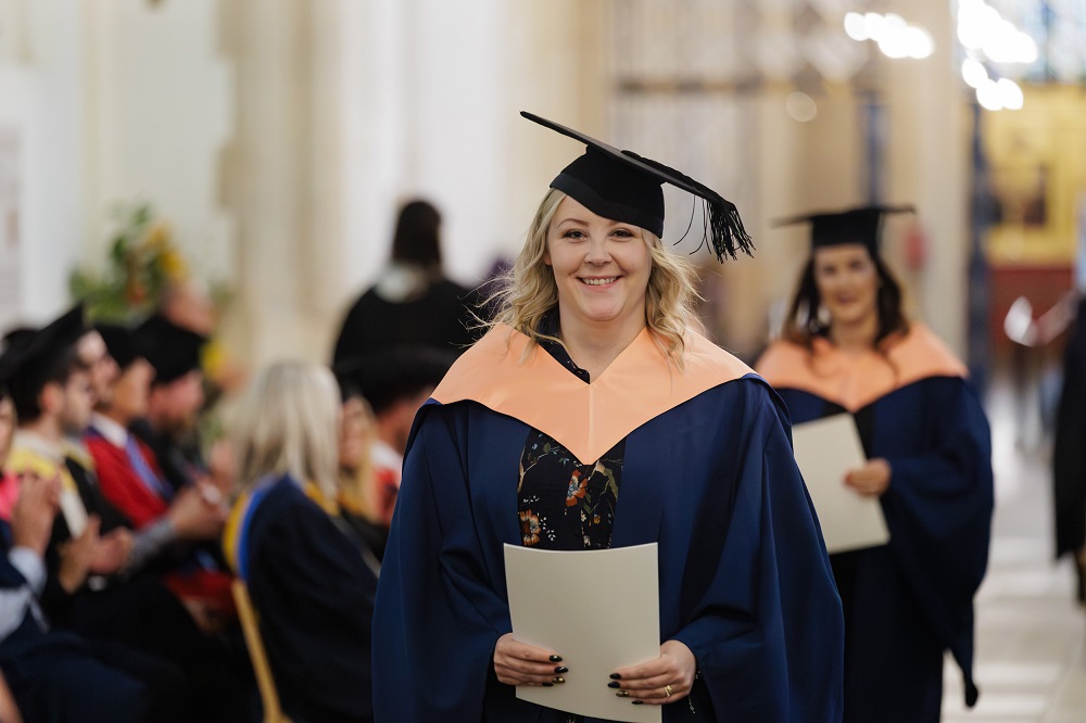 Graduation 2025 at St Edmundsbury Cathedral in Bury St Edmunds - University Studies at West Suffolk College