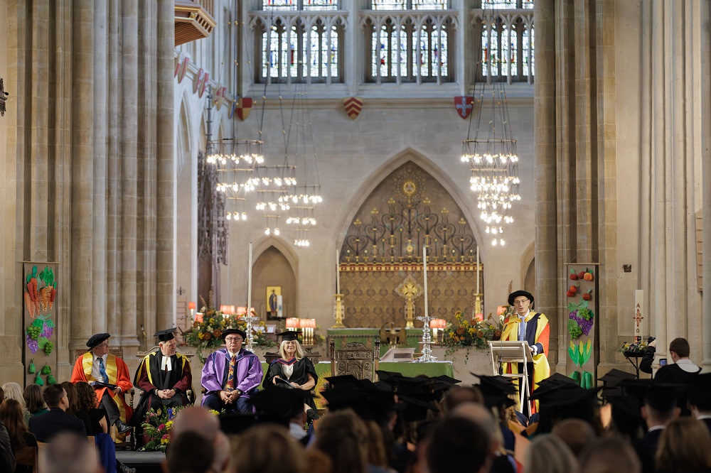Graduation 2025 at St Edmundsbury Cathedral in Bury St Edmunds - University Studies at West Suffolk College