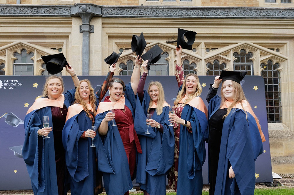 Graduation 2025 at St Edmundsbury Cathedral in Bury St Edmunds - University Studies at West Suffolk College