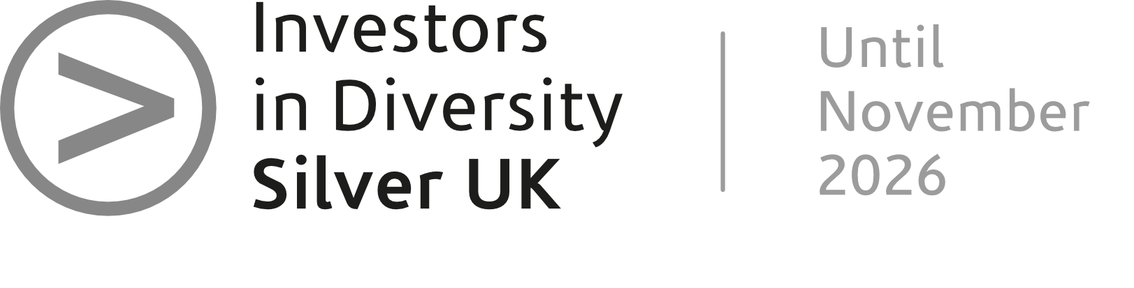 Logo of Investors in Diversity Silver UK