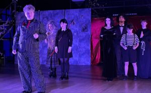 Addams Family cast at One Sixth Form College
