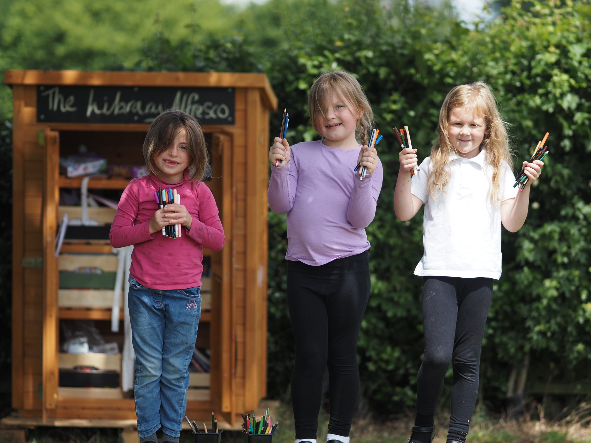 Pupils at Stanton Primary School