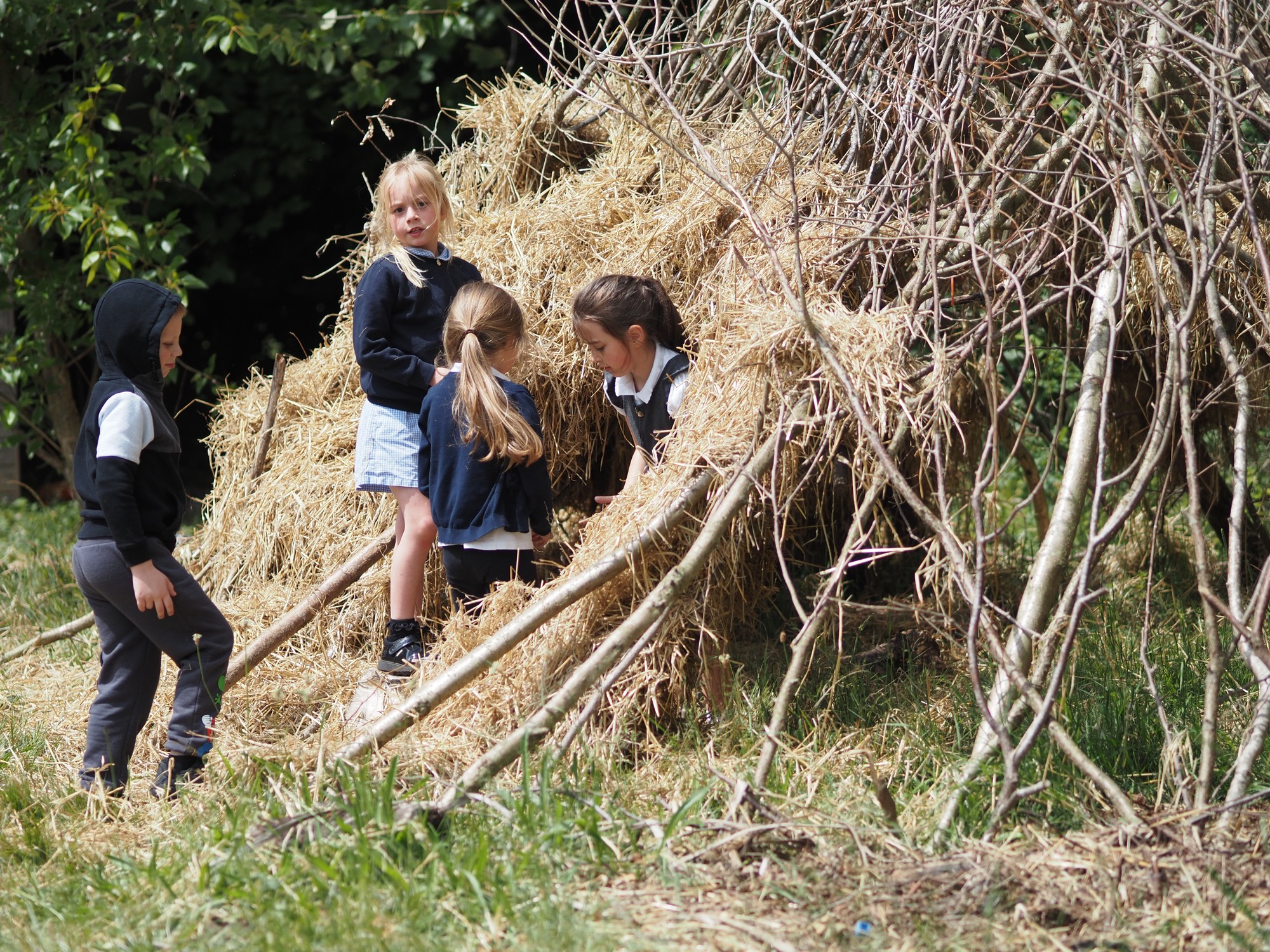 Pupils at Stanton Primary School