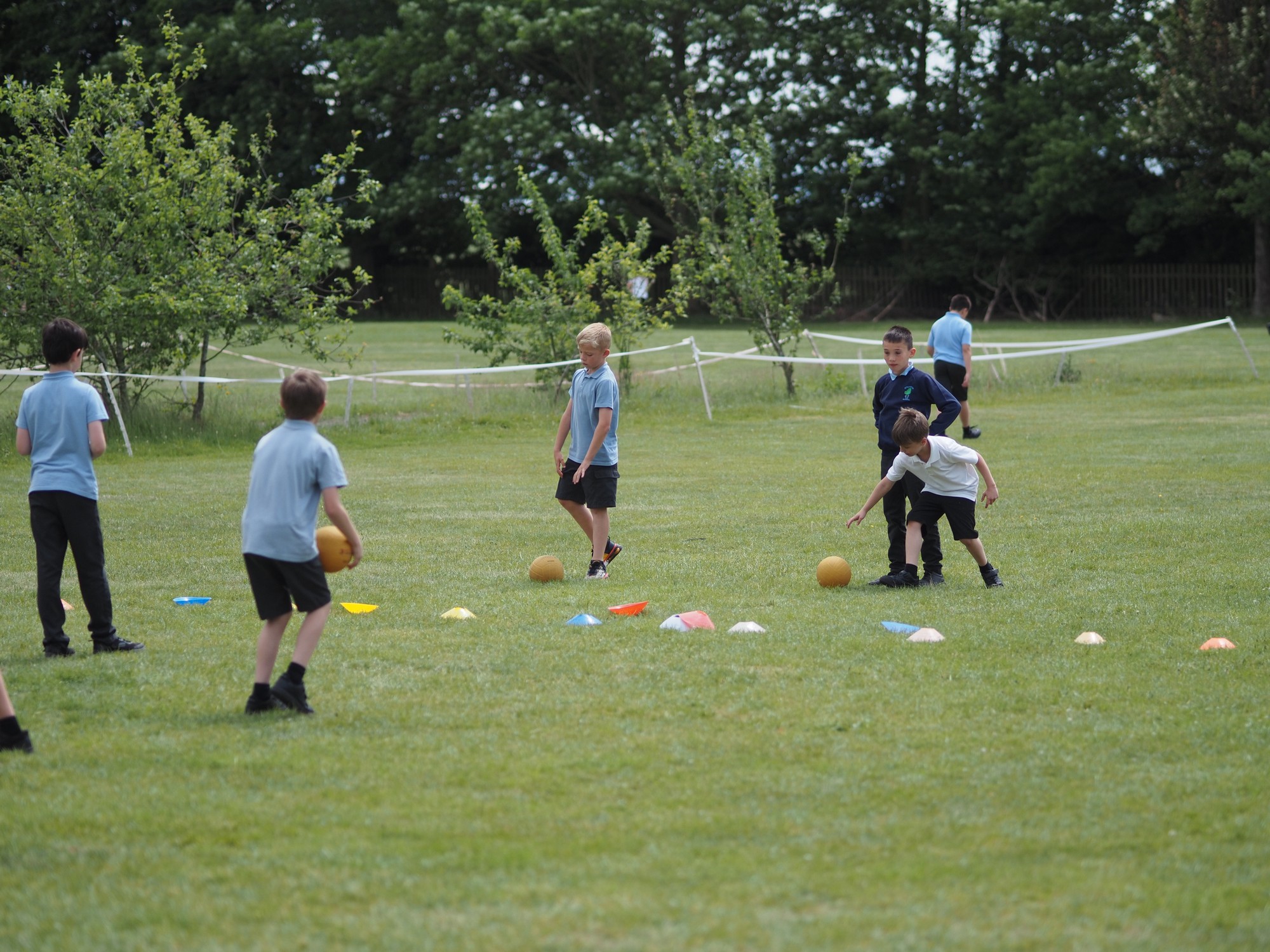 Pupils at Stanton Primary School
