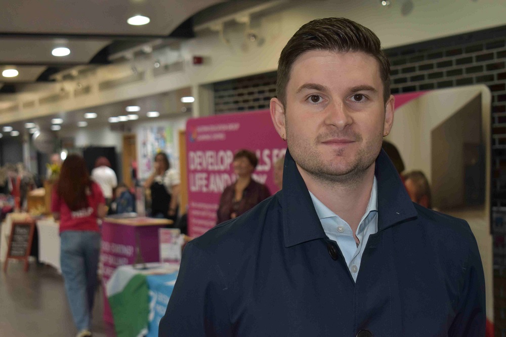 Tom Lloyd was involved in the talk at the Eastern Education Group XR lab - a mental health farming conference