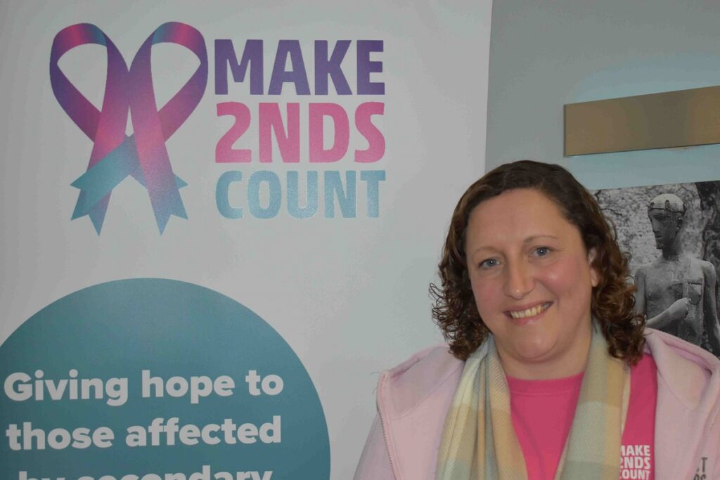 Kelly Carson set up the Suffolk branch of a tea and cake support group that now has meeting at Edmunds restaurant.