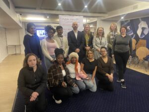 Students at the Public Health Report launch