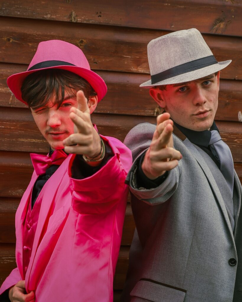 Michael Bradshaw and Harry Salmons, taken by Hillary Candeias