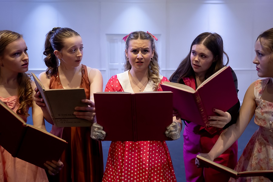 Students in the performance. Photo by Tony Kelly