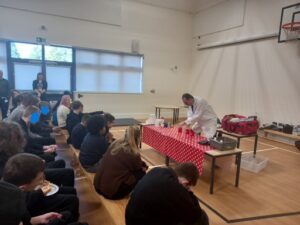 Science boffin workshop at Duke of Lancaster