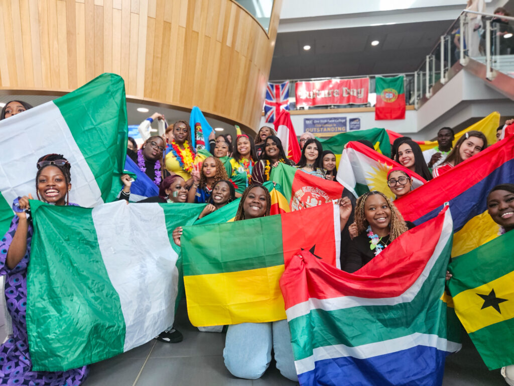 One Sixth Form College proudly represented their heritage in a vibrant celebration for the colleges annual Culture Day