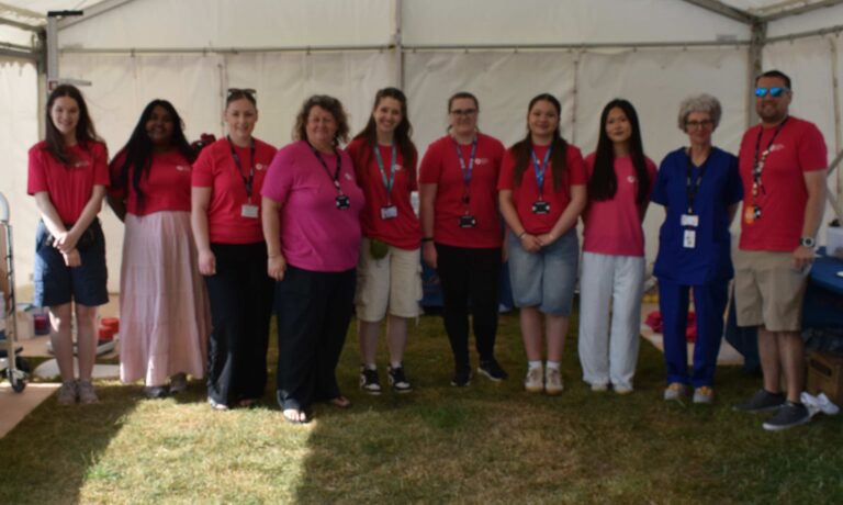 5 The Skills Escalator Team get ready to show youngsters magic science at the Eastern Education Group sponsored skills zone
