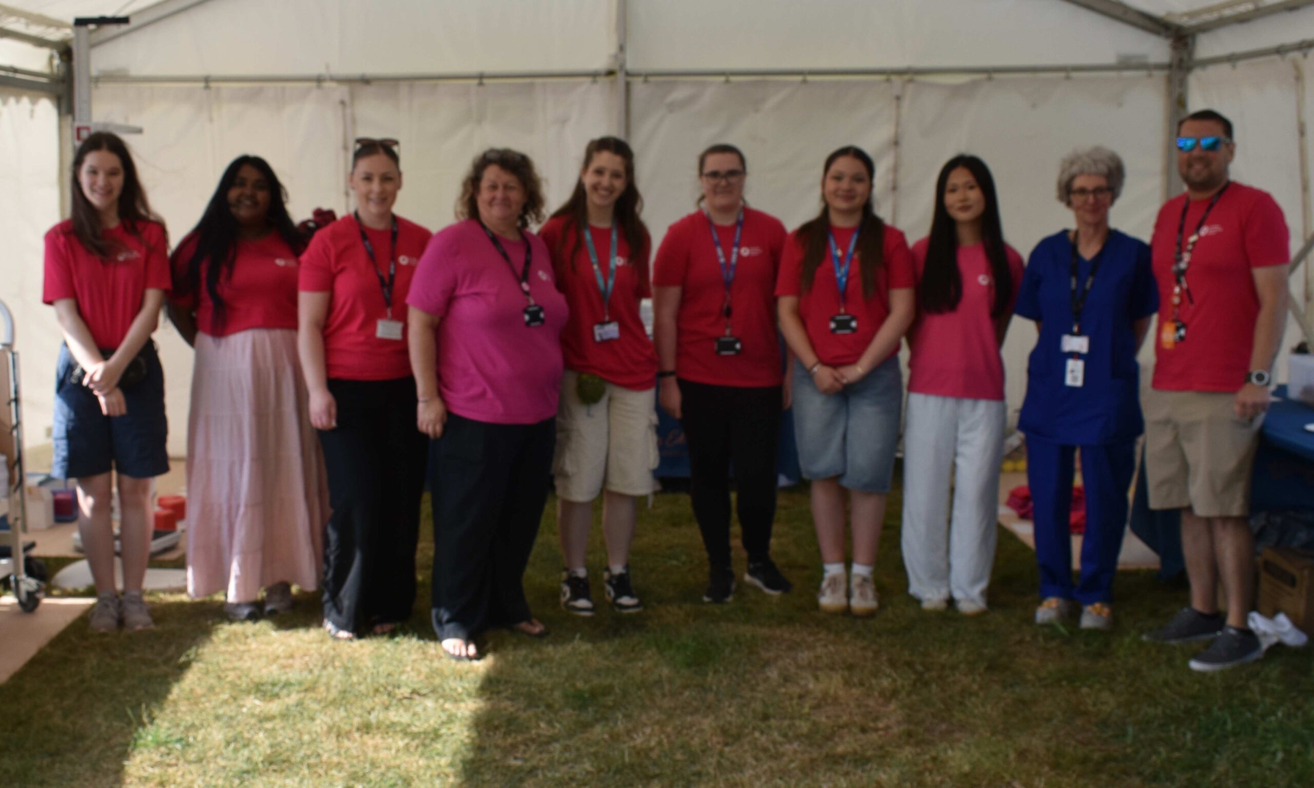 5 The Skills Escalator Team get ready to show youngsters magic science at the Eastern Education Group sponsored skills zone scaled
