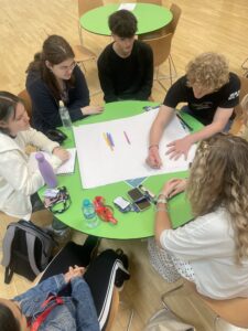 Students taking part in the Youth Voice at One Sixth Form College