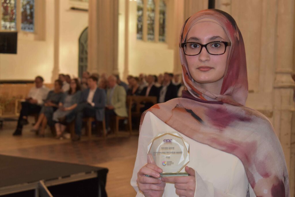 Baveen Qadri has achieved great things since coming to the UK and now wants to give something back to the community.