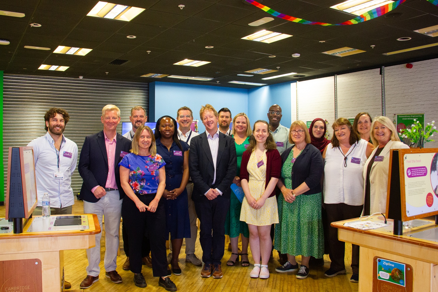 Mayoral visit to Cambridge Science Centre in Wisbech highlights the importance of awe-inspiring science in nurturing the region’s young talent 1 VIPs visited Cambridge Science Centre in Wisbech on Thursday 16 July