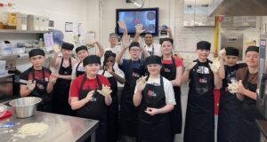 Students on the future chefs course
