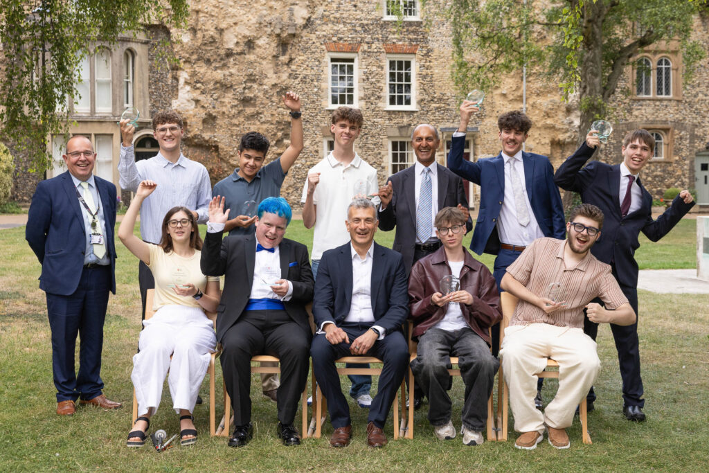 West Suffolk College Sixth Form winners at Celebration of Achievement 2026.