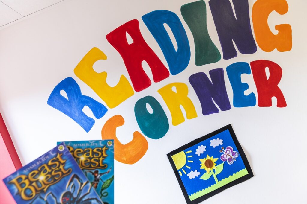The new classrooms provide a more welcoming atmosphere for the children
