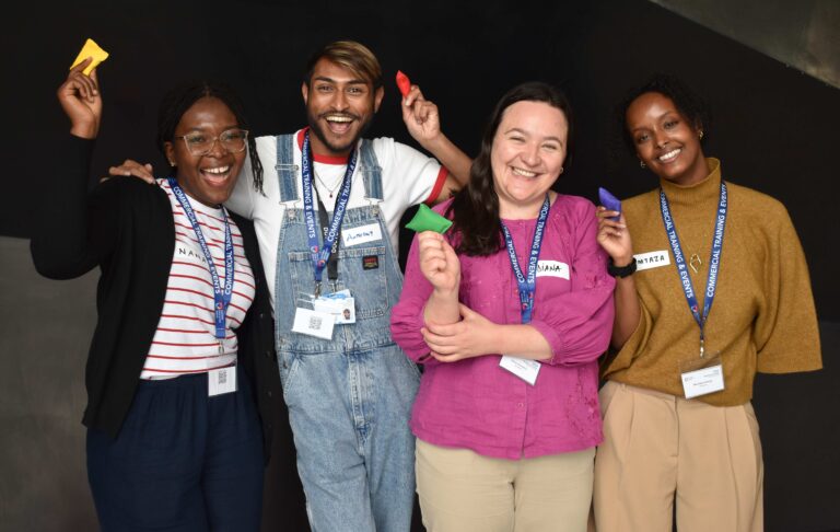 1 Colchester trainee doctors celebrate winning an obstacle course during a teambuilding day hosted by Eastern Education Group