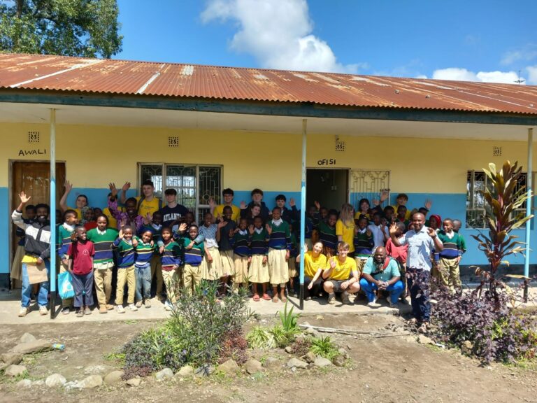 West Suffolk College students travel to Tanzania to help to change lives through the power of education 1 The students from WSC with the students from Kalinga school