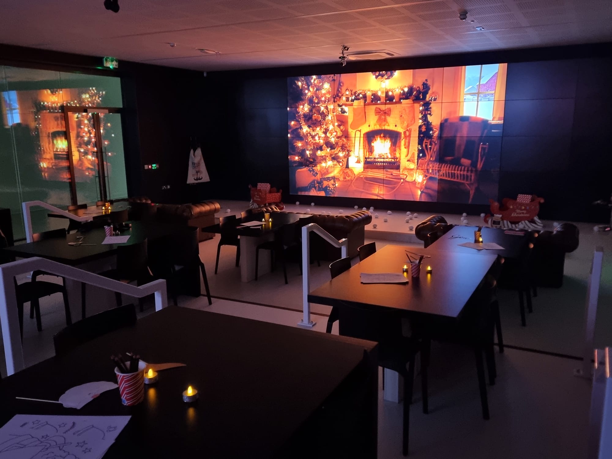 XR lab at Christmas